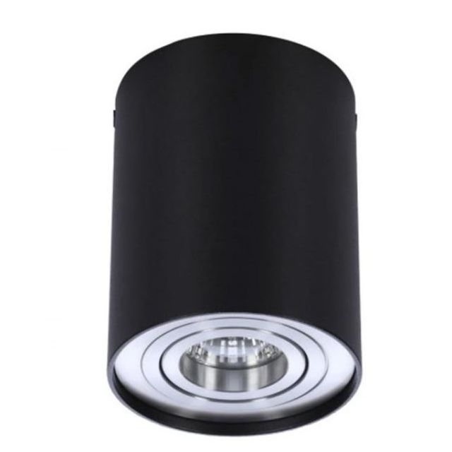 Downlight NT nastawny BROSS 1 GU10 IP20 - czarny/alu