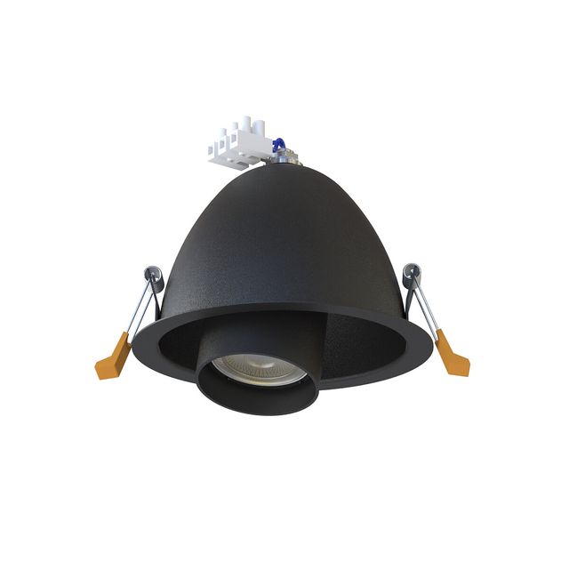 Downlight podtynkowy DOT GU10 - czarny