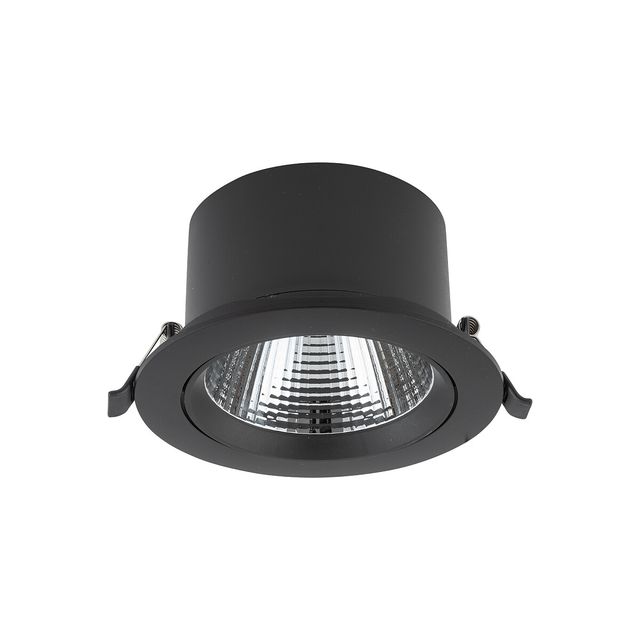 Downlight podtynkowy nastawny EGINA LED 15W 4000K 30° - czarny