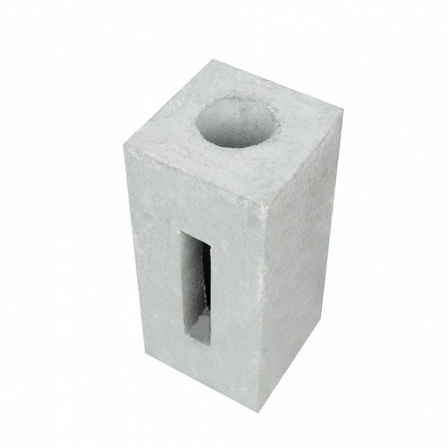 Fundament betonowy MAXI KWADRAT 66KG do opraw ogrodowych