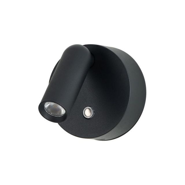 Kinkiet bateryjny COMO LED 3W 3000K 5V DIM - czarny mat