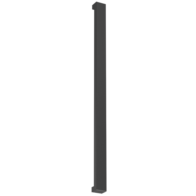 Kinkiet HOSO 90cm LED 20W 4000K - czarny struktura