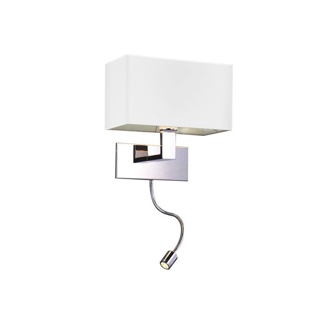 Kinkiet MARTENS E27 + LED 1W biały