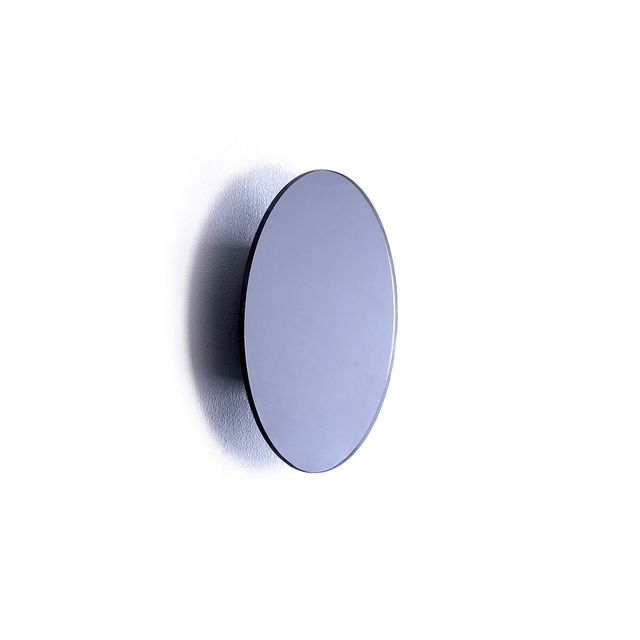 Kinkiet RING LED S 7W 3000K - czarny/szkło