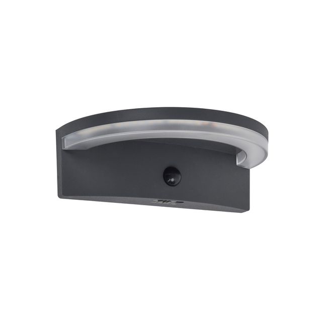Kinkiet solarny ogrodowy VYZOR SOLAR LED 7W 4000K PIR IP44 - antracyt