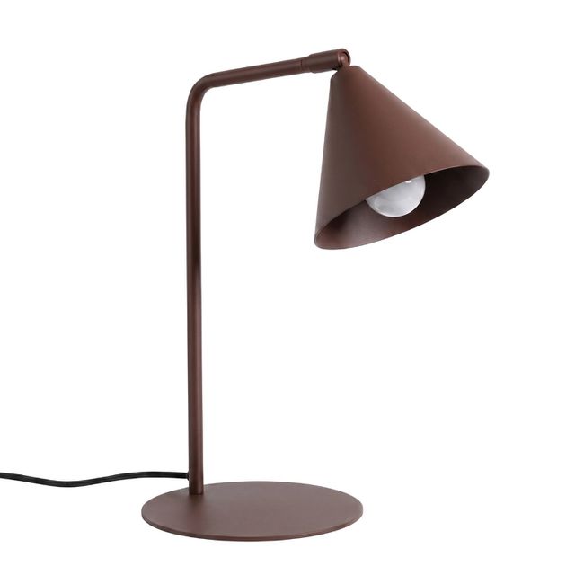 Lampa biurkowa NOX E14 - brązowa