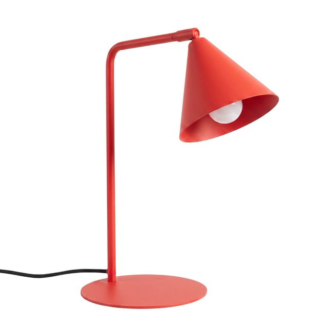 Lampa biurkowa NOX E14 - czerwona
