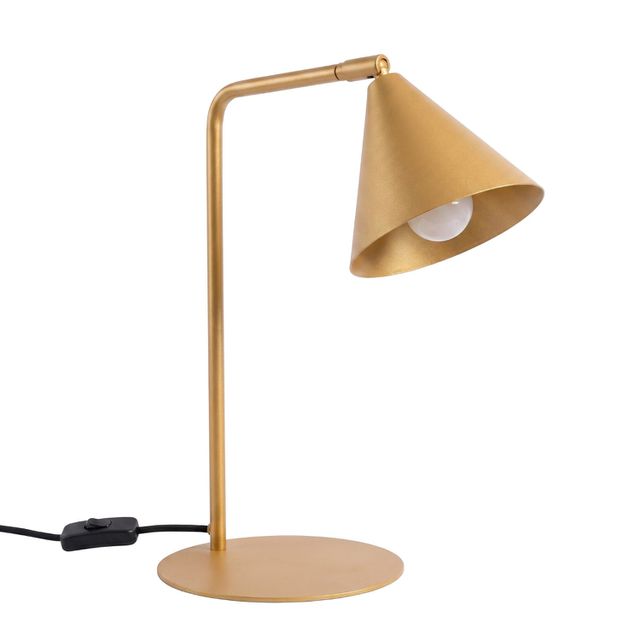 Lampa biurkowa NOX E14 - złota