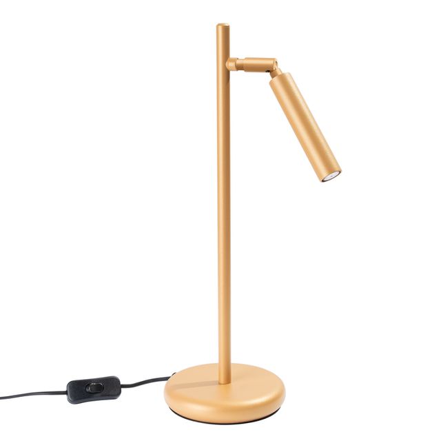 Lampa biurkowa PASTELO G9 - złoty