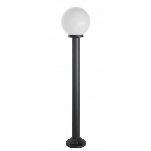Lampa ogrodowa słupek KULE E27 120cm klosz 20cm