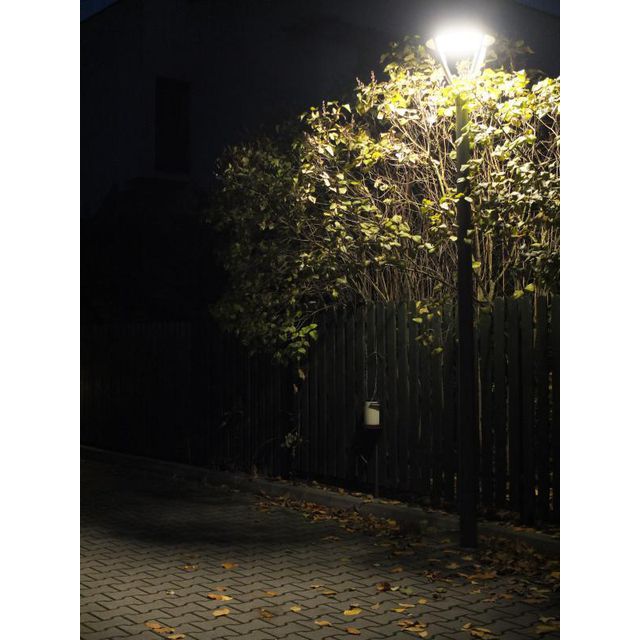 Lampa parkowa z masztem 2,8m MARS LED 45W Ø44cm popiel