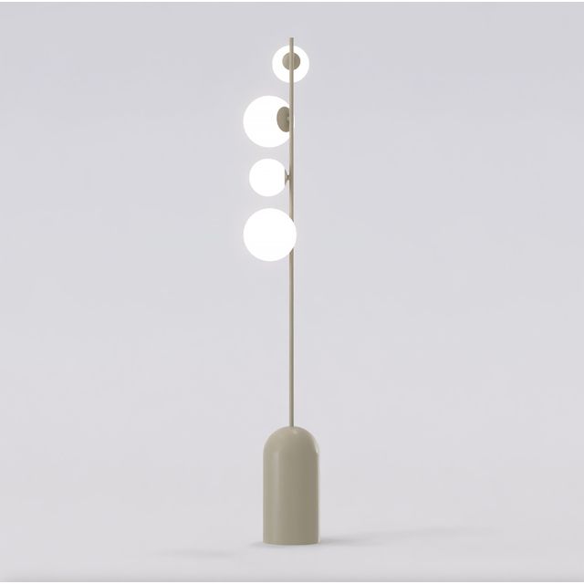 Lampa podłogowa ETNO LP4 G9  - beżowy