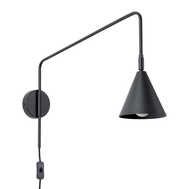 Lampa ścienna NOX E14 - czarny