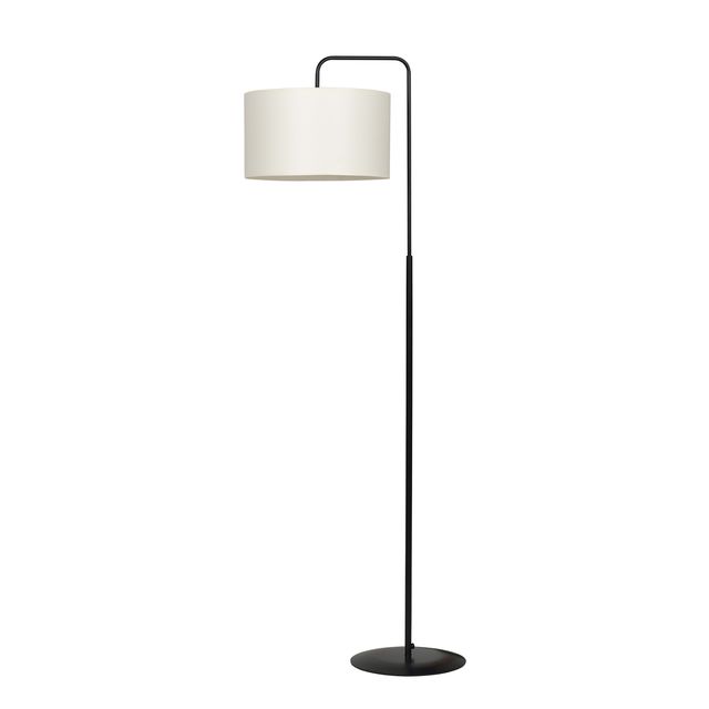 Lampa stojąca TRAPO LP1 BLACK / ECRU 1xE27 - czarny