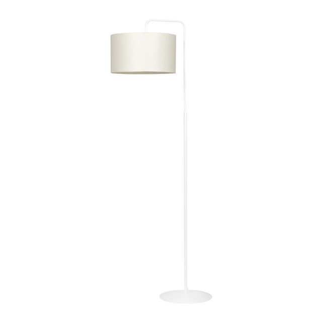 Lampa stojąca TRAPO LP1 WHITE / ECRU 1xE27 - biały