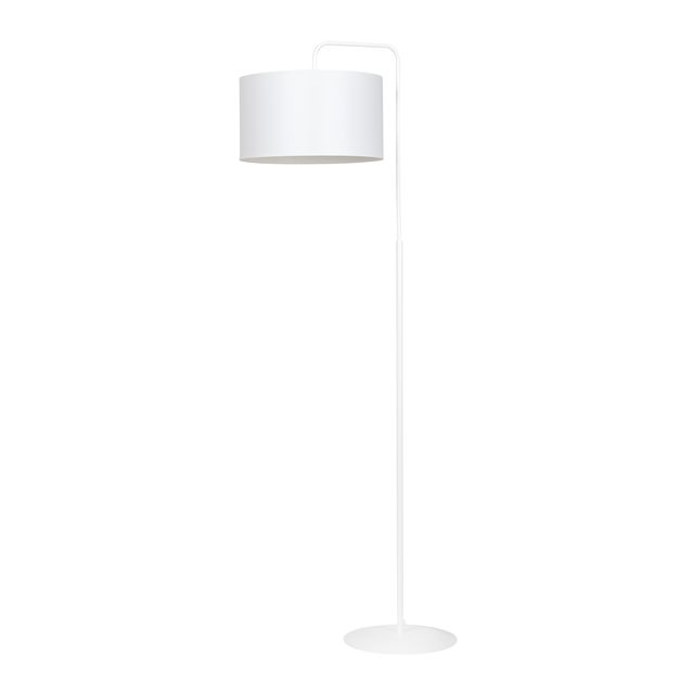 Lampa stojąca TRAPO LP1 WHITE / WHITE 1xE27 - biały