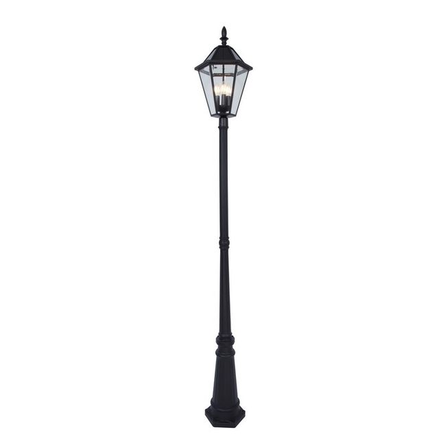 Solarna lampa stojąca LONDON LED 6W IP44 - brązowy