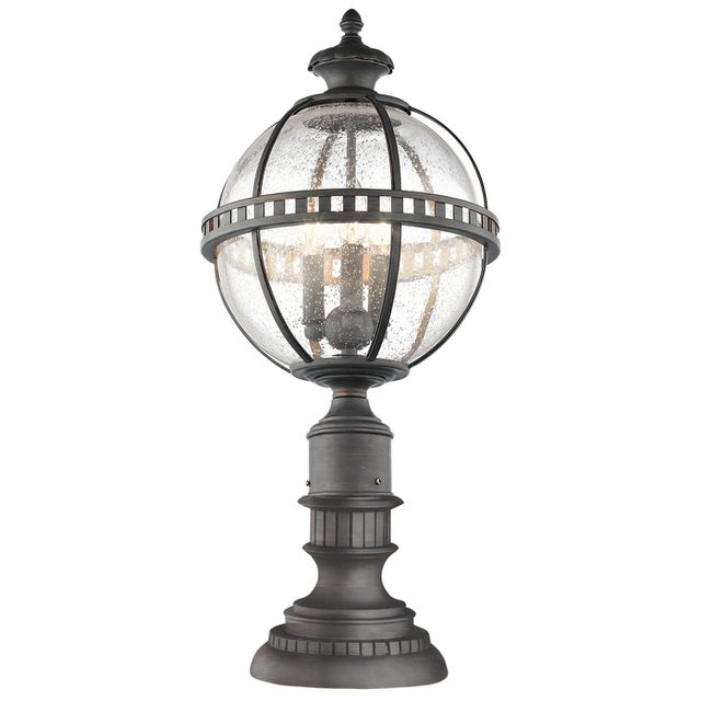 Lampa stojąca HALLERON 3xE14 IP44 - brązowy