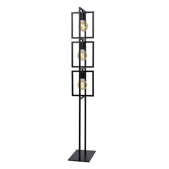 Lampa stojąca LUUK 3xE27 - czarny
