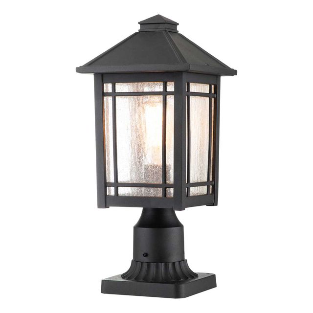 Lampa stojąca ogrodowa CEDAR POINT E27 IP44 - czarny