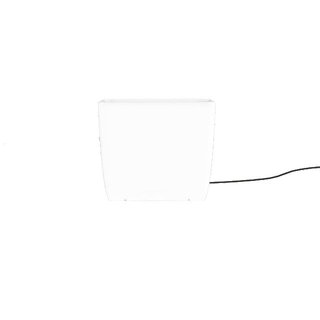 Lampa stojąca ogrodowa FLOWERPOT L 2xE27 IP65 - biały