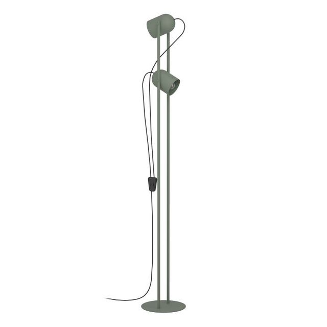 Lampa stojąca TILSTON 2xE14 - zielony