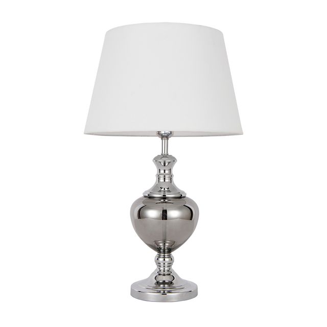 Lampa stołowa KORREZ E27 - chrom