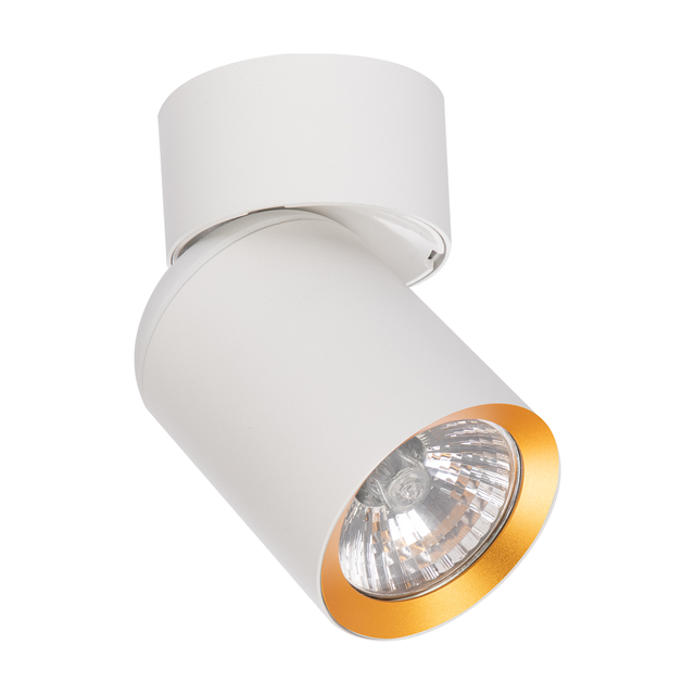 Lampa sufitowa ANDY GU10 - biały/złoty