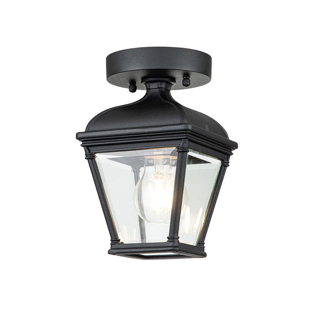 Lampa sufitowa BAYVIEW E27 IP44 - czarny
