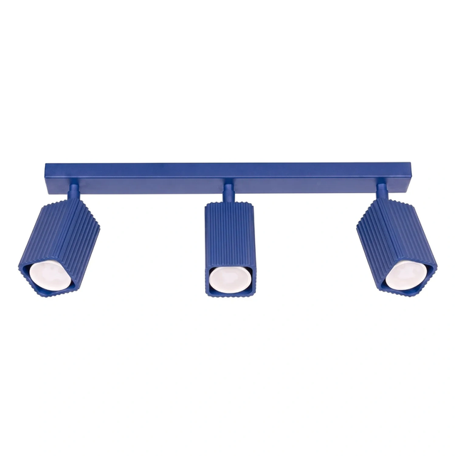 Lampa sufitowa RAYO 3L GU10 - ultramaryna