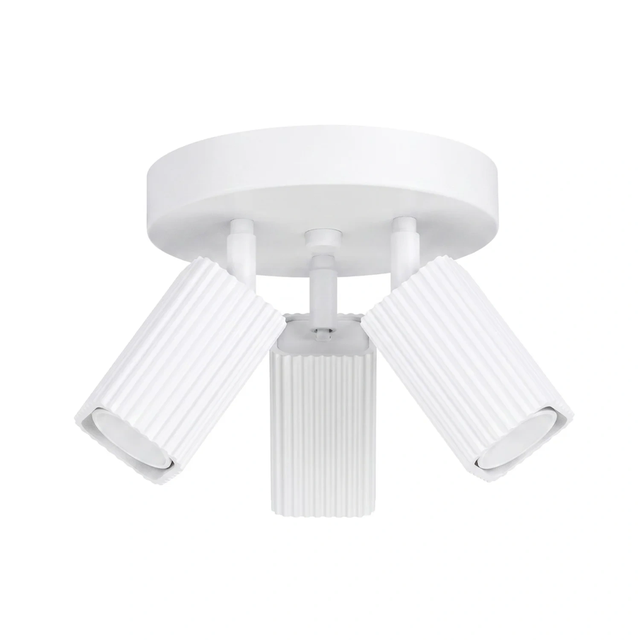 Lampa sufitowa RAYO 3P GU10 - biały