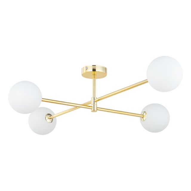 Lampa sufitowa SARIUS 4xG9 - złoty/biały
