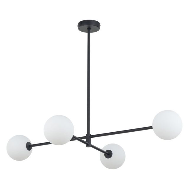 Lampa sufitowa SARIUS 61cm 4xG9 - czarny/biały