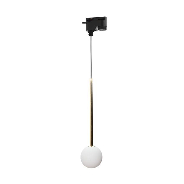 Lampa wisząca 1-fazowa Zuma Line ALI G9 - czarny/złoty/biały