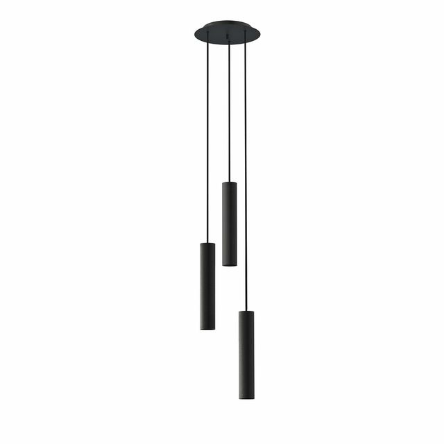 Lampa wisząca BATON 3xE27 - czarny
