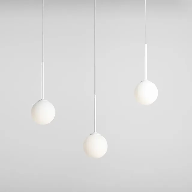 Lampa wisząca BOSSO 3xE14 - biały