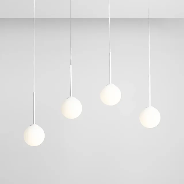 Lampa wisząca BOSSO 4xE14 - biały