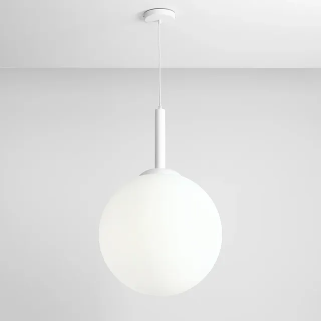 Lampa wisząca BOSSO GRANDE XXL 3xE27 - biały
