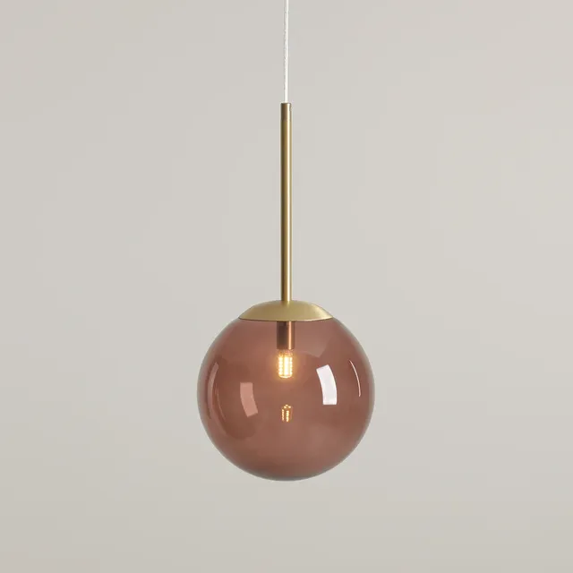 Lampa wisząca BOSSO MINI G9 - mosiądz/brązowy