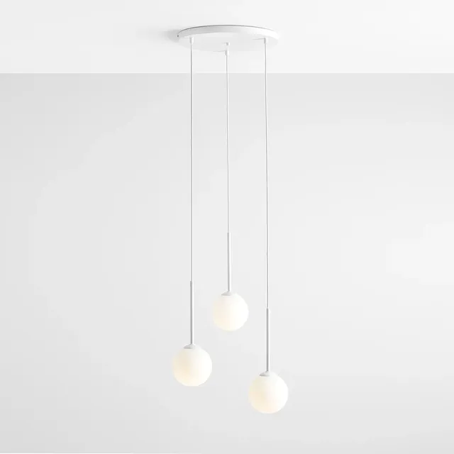 Lampa wisząca BOSSO RING 3xE14 - biały