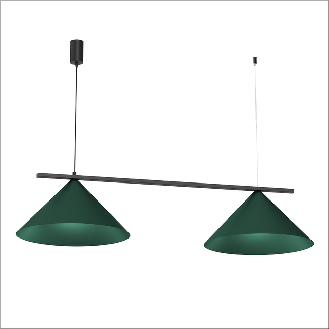 Lampa wisząca CAPITAL 2xGX53 - Zielony