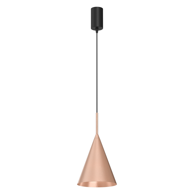 Lampa wisząca CAPITAL Ø17cm GX53 - czarny/miedziany