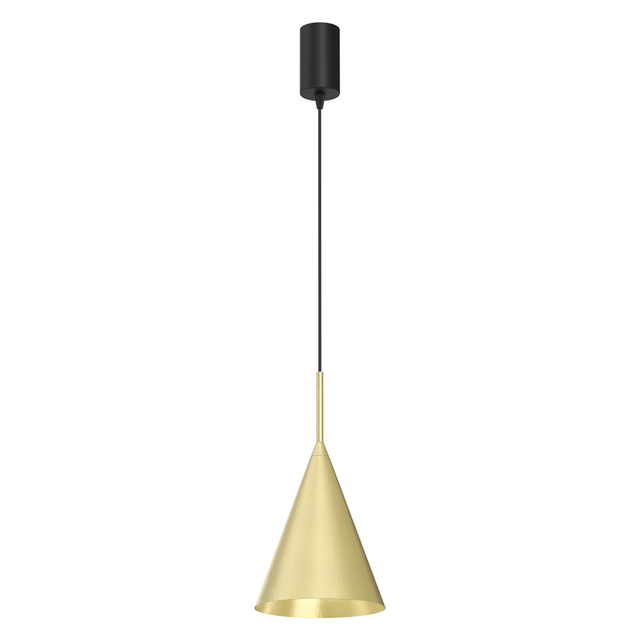 Lampa wisząca CAPITAL Ø17cm GX53 - czarny/złoty