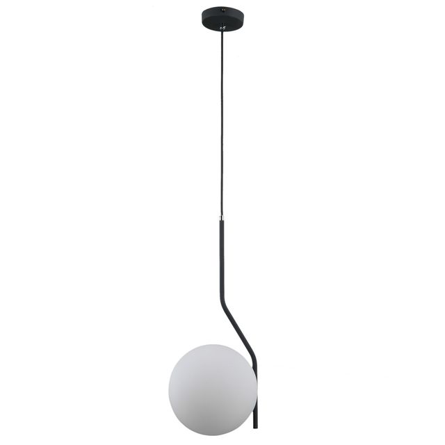 Lampa wisząca CARIMI E27 - grafitowy/biały