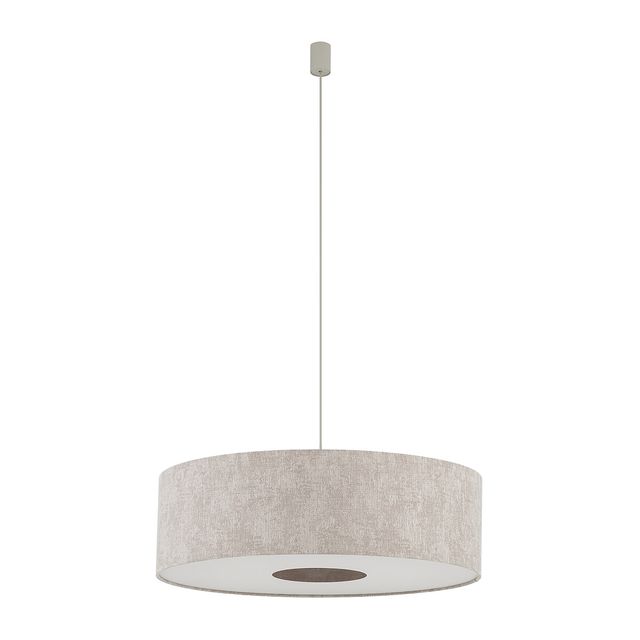Lampa wisząca CEDRO L 1xE27 - kremowy