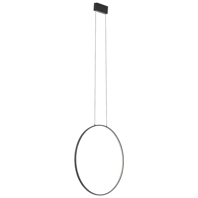 Lampa wisząca ring CIRCOLO pion M LED 21W 3000K CRI90 - czarny
