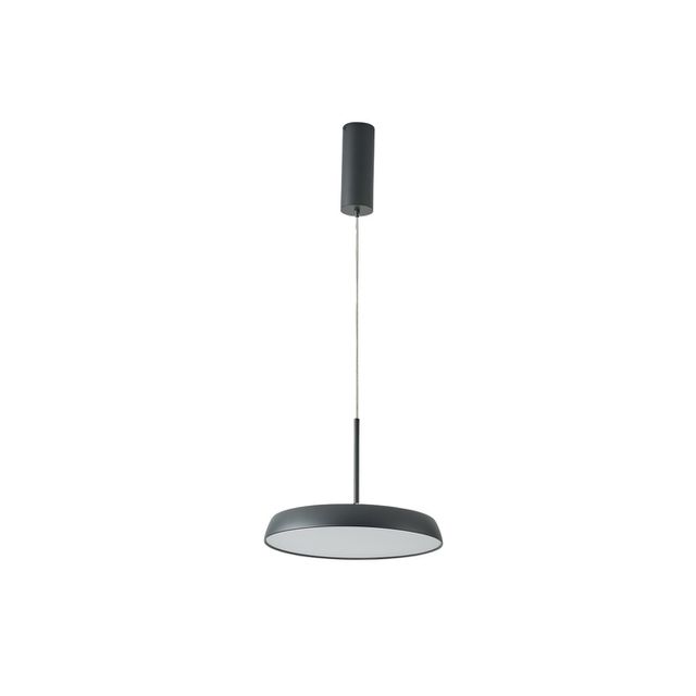 Lampa wisząca CLARA 15 LED 12W 3000K - czarny matowy/biały matowy