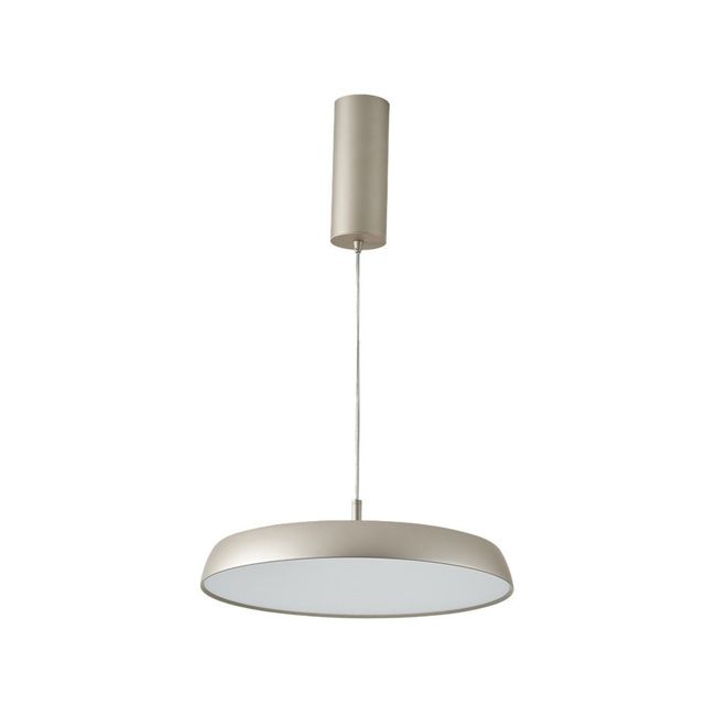 Lampa wisząca CLARA 15 LED 12W 3000K - szampański matowy/biały matowy
