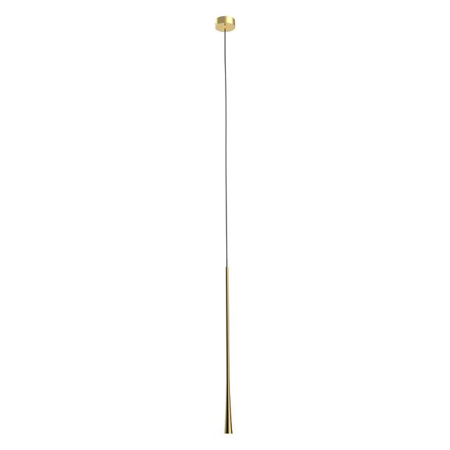 Lampa wisząca COFFEE LED 7W 3000K duża - złoty szczotkowany