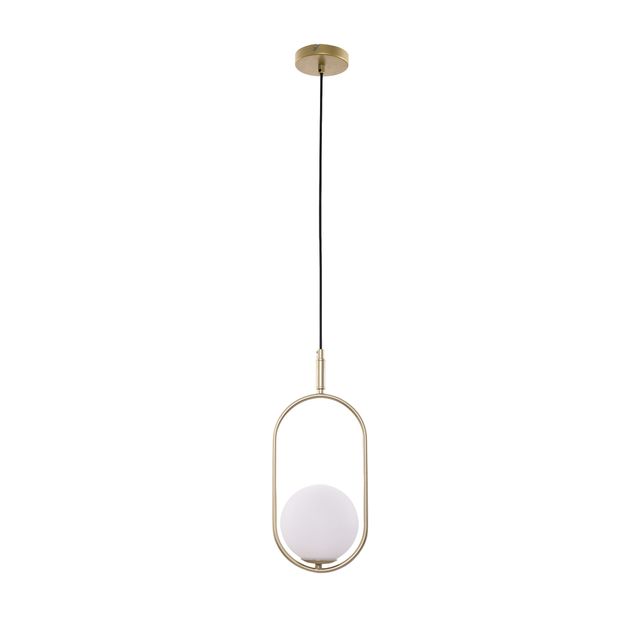 Lampa wisząca CORDEL G9 - mosiądz